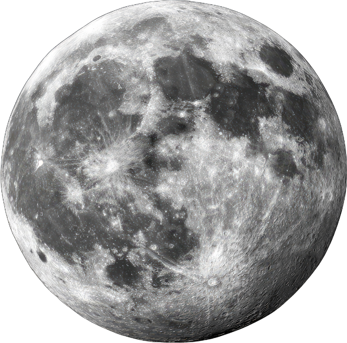 Full moon — photographic