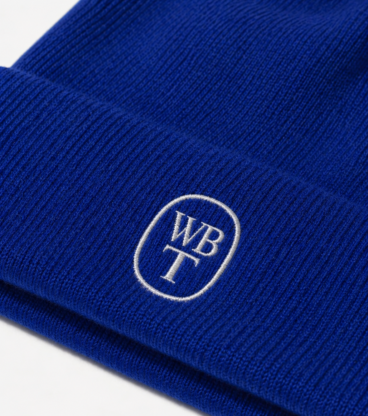 Beanie cuff closeup
